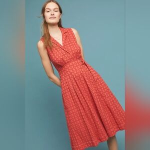 Anthropologie Elm Collars Dress